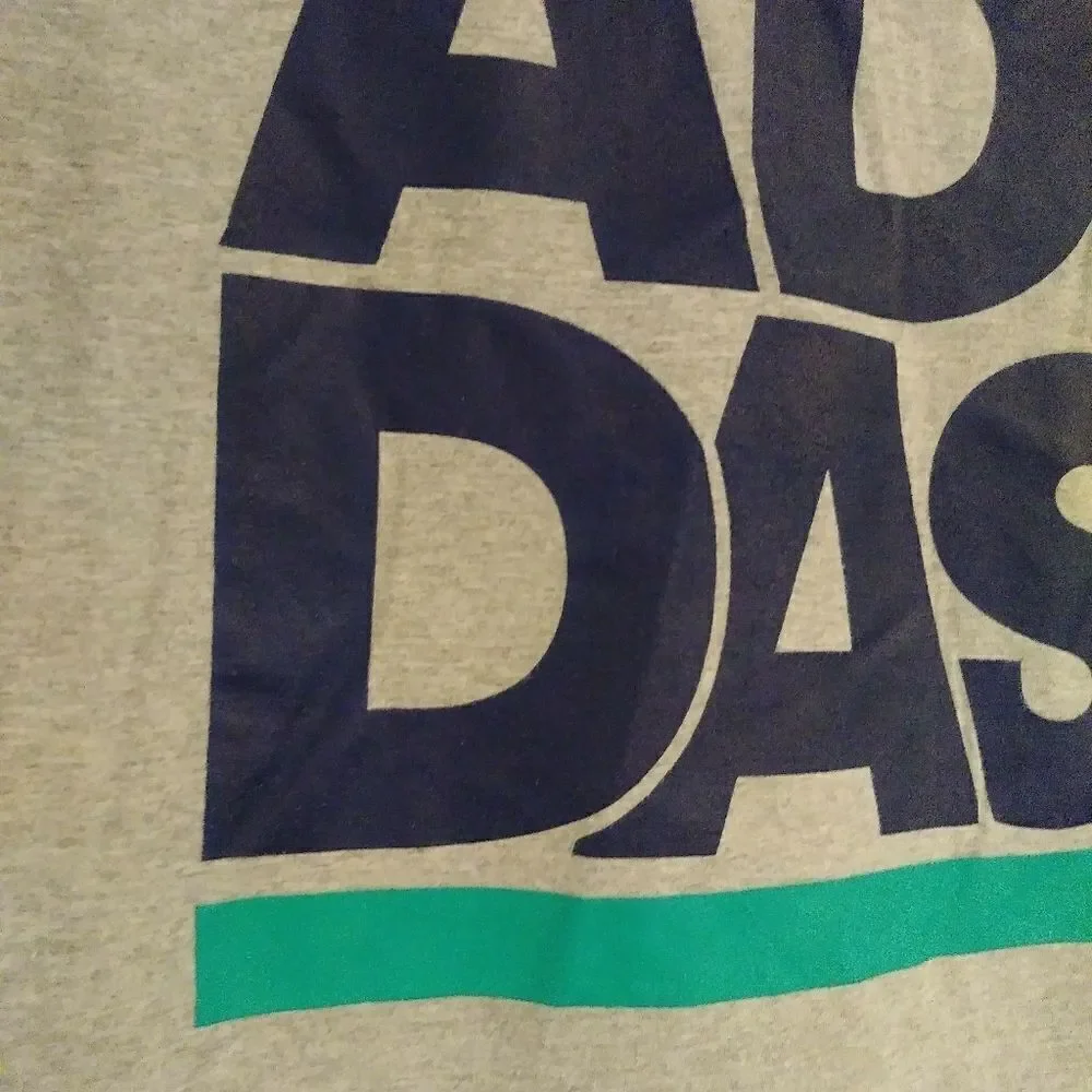 Adidas The Go-To Tee Big Logo Grey TShirt